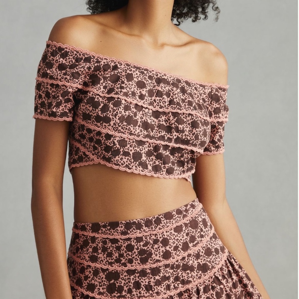 NWT By Anthropologie Off-The-Shoulder Top - size 8, 10